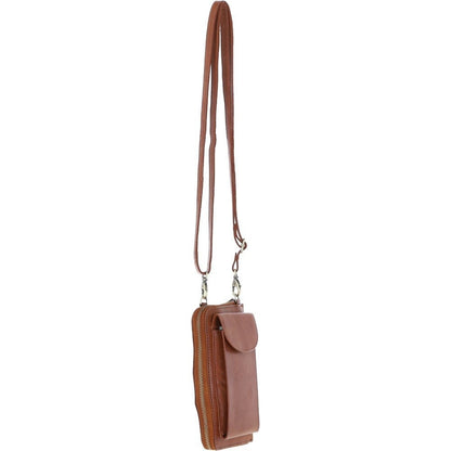 Leather Phonebag/Purse Honey: T-80