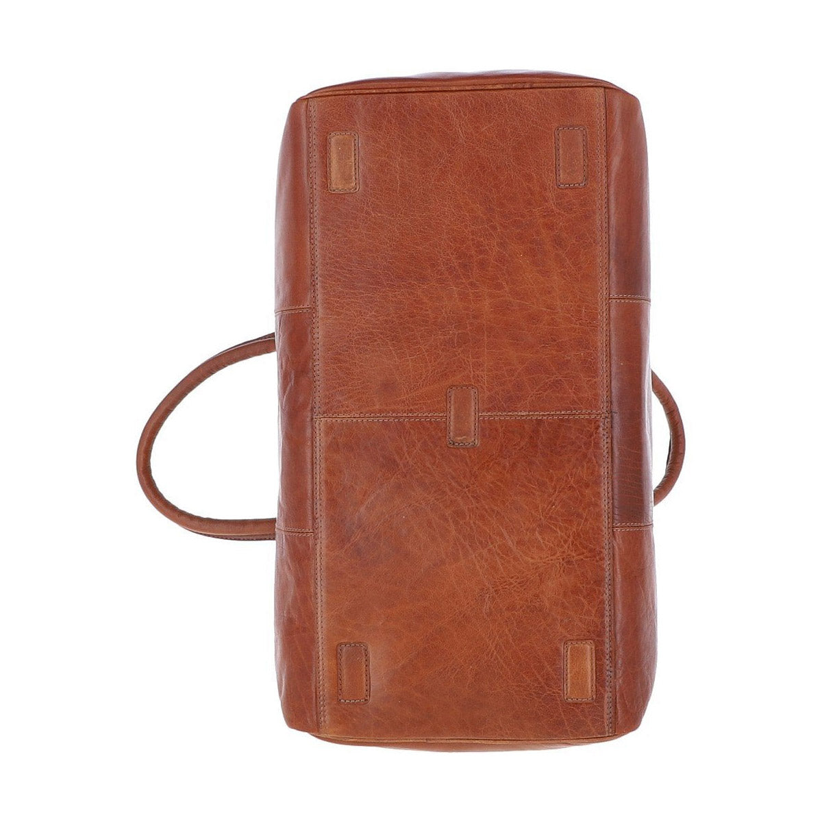 Large Leather Holdall Tan : G-30