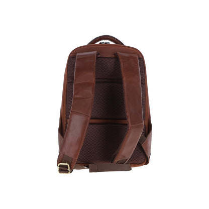 Leather Backpack Chestnut: K-47