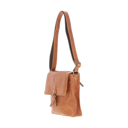 Leather Flight Bag Tan: Dean
