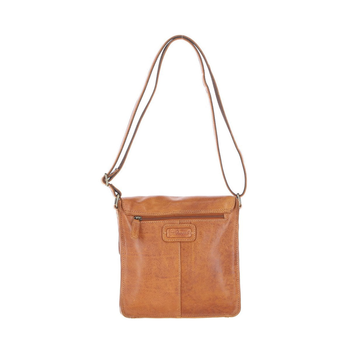 Leather Flight Bag Tan: Dean
