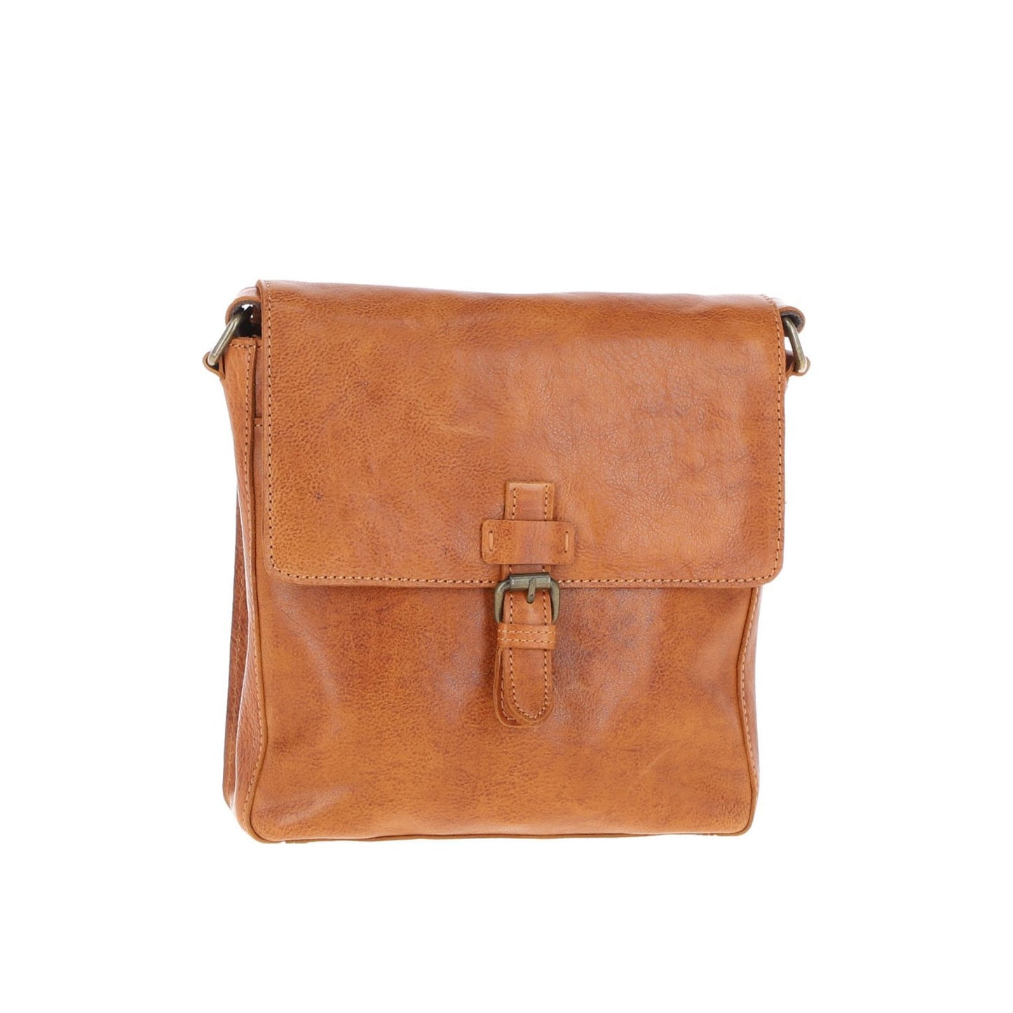 Leather Flight Bag Tan: Dean