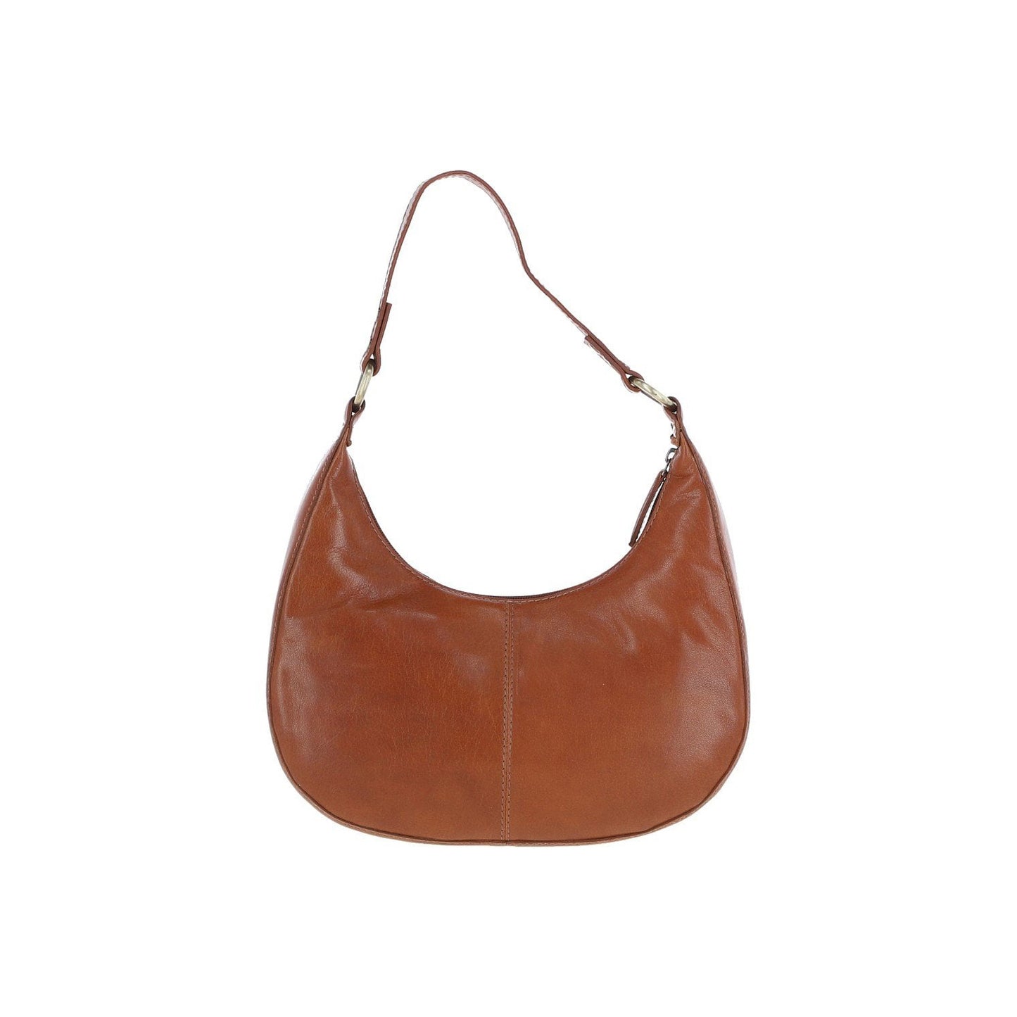 Leather Shoulder Bag Honey: T-86