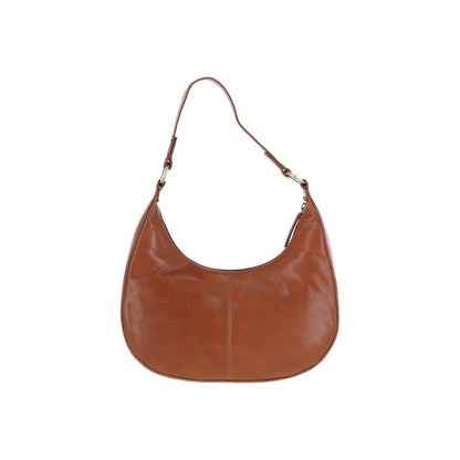 Leather Shoulder Bag Honey: T-86
