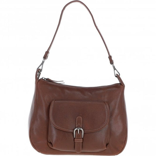 Leather Shoulder Brown - Bag
