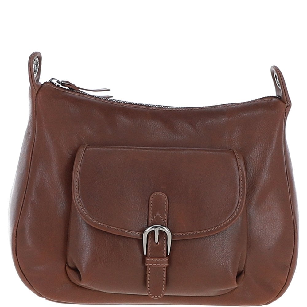 Leather Shoulder Brown - Bag