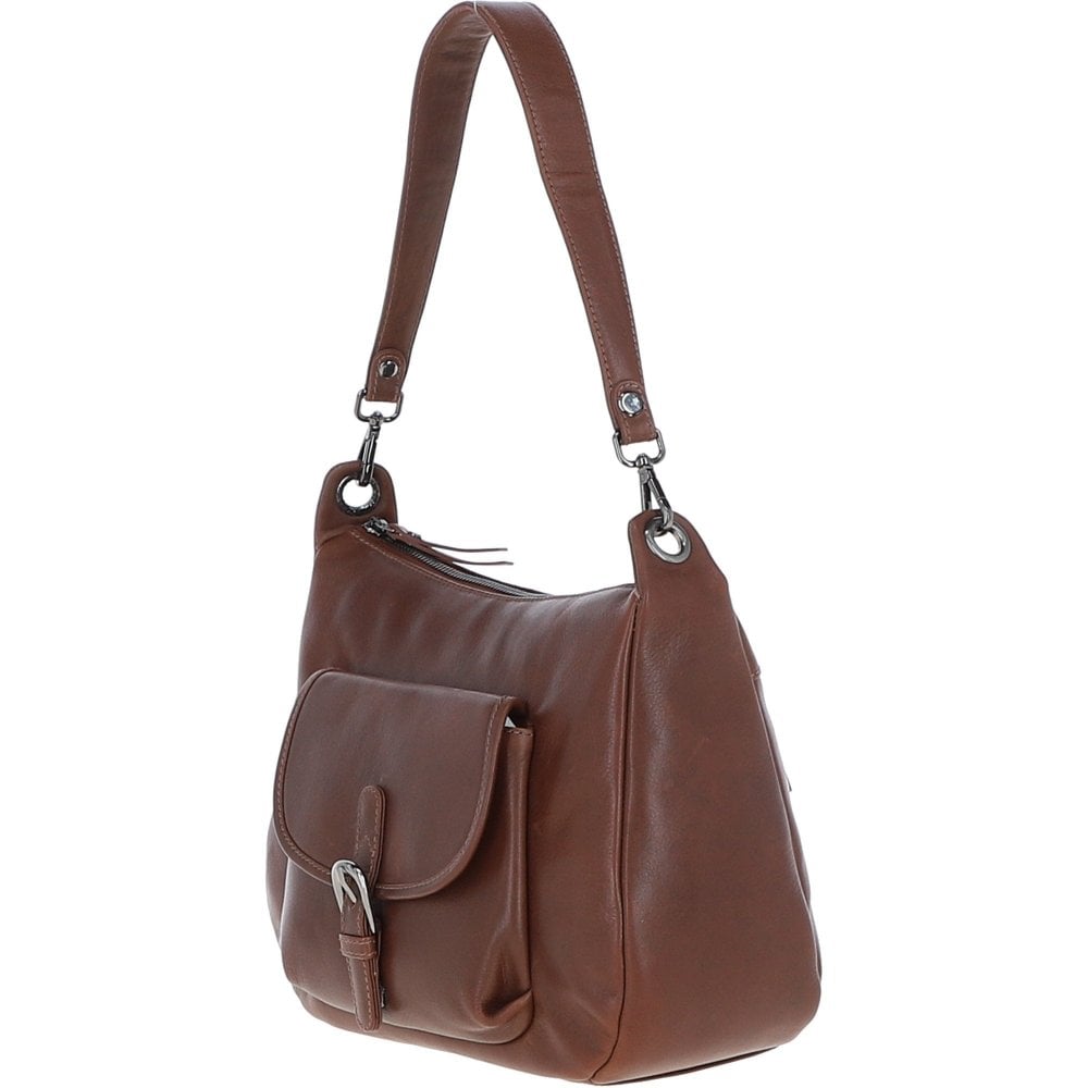 Leather Shoulder Brown - Bag