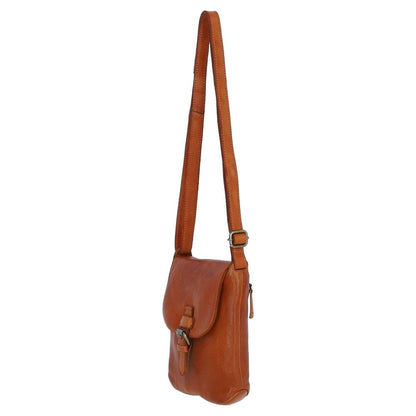 Small Leather Flight Bag - Tan