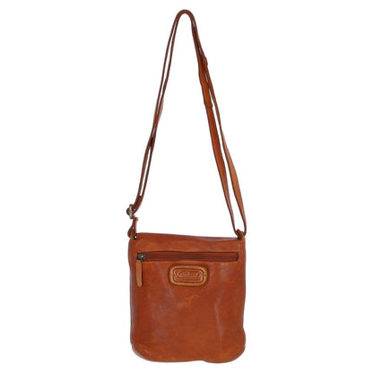Small Leather Flight Bag - Tan