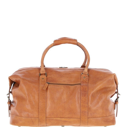 Austin Leather Holdall - Tan