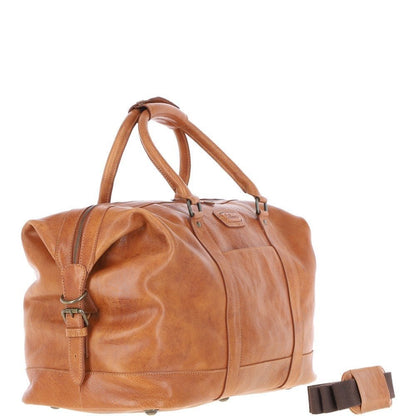Austin Leather Holdall - Tan