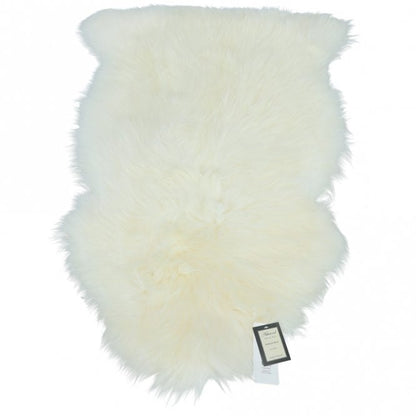 Sheepskin Single Rug Ivory