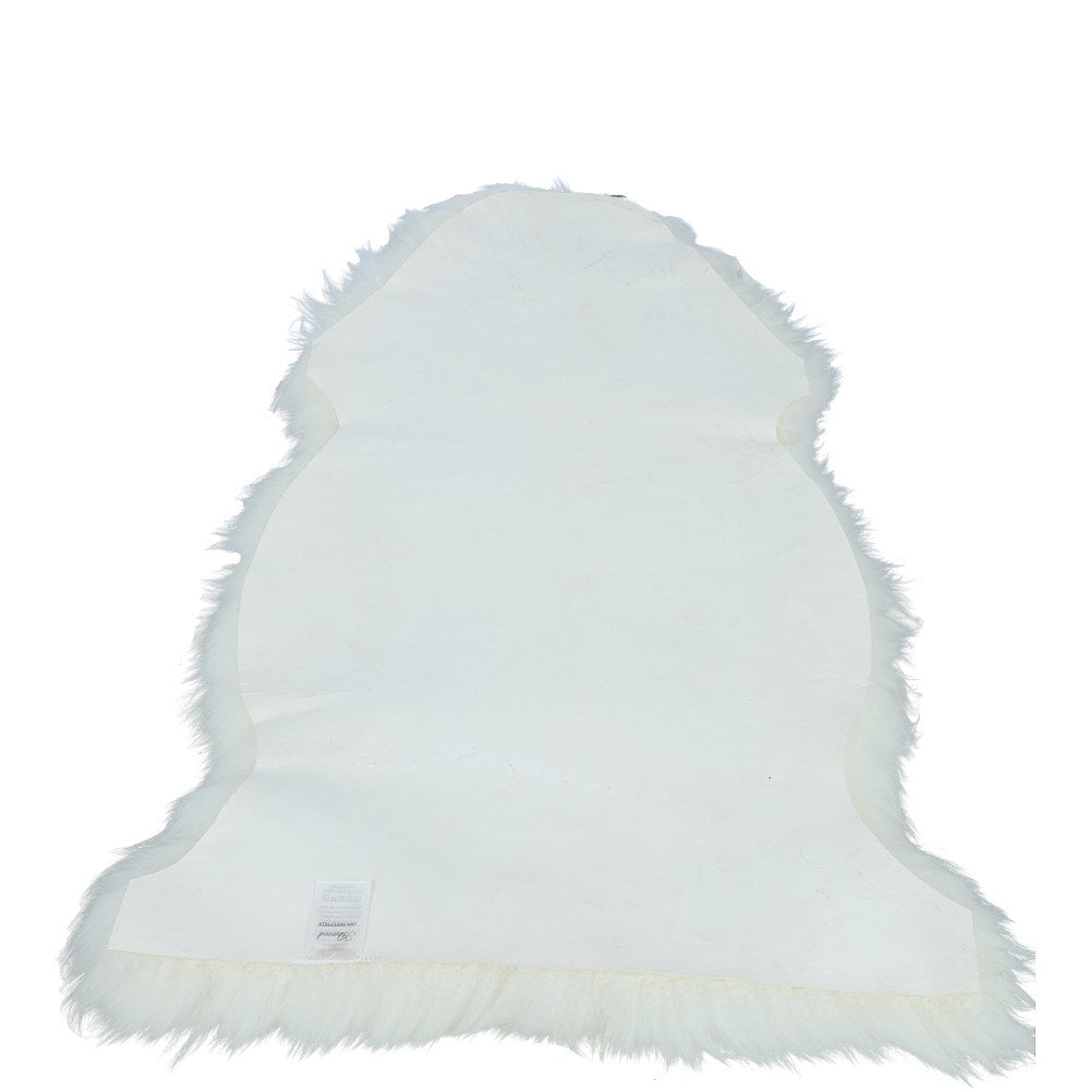 Sheepskin Single Rug Ivory
