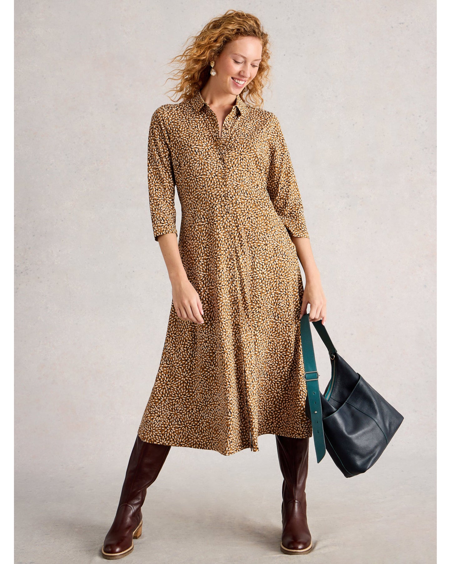 Rua Jersey Shirt Dress