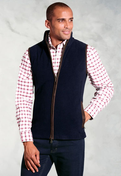 Cincinnati Navy Fleece Gilet