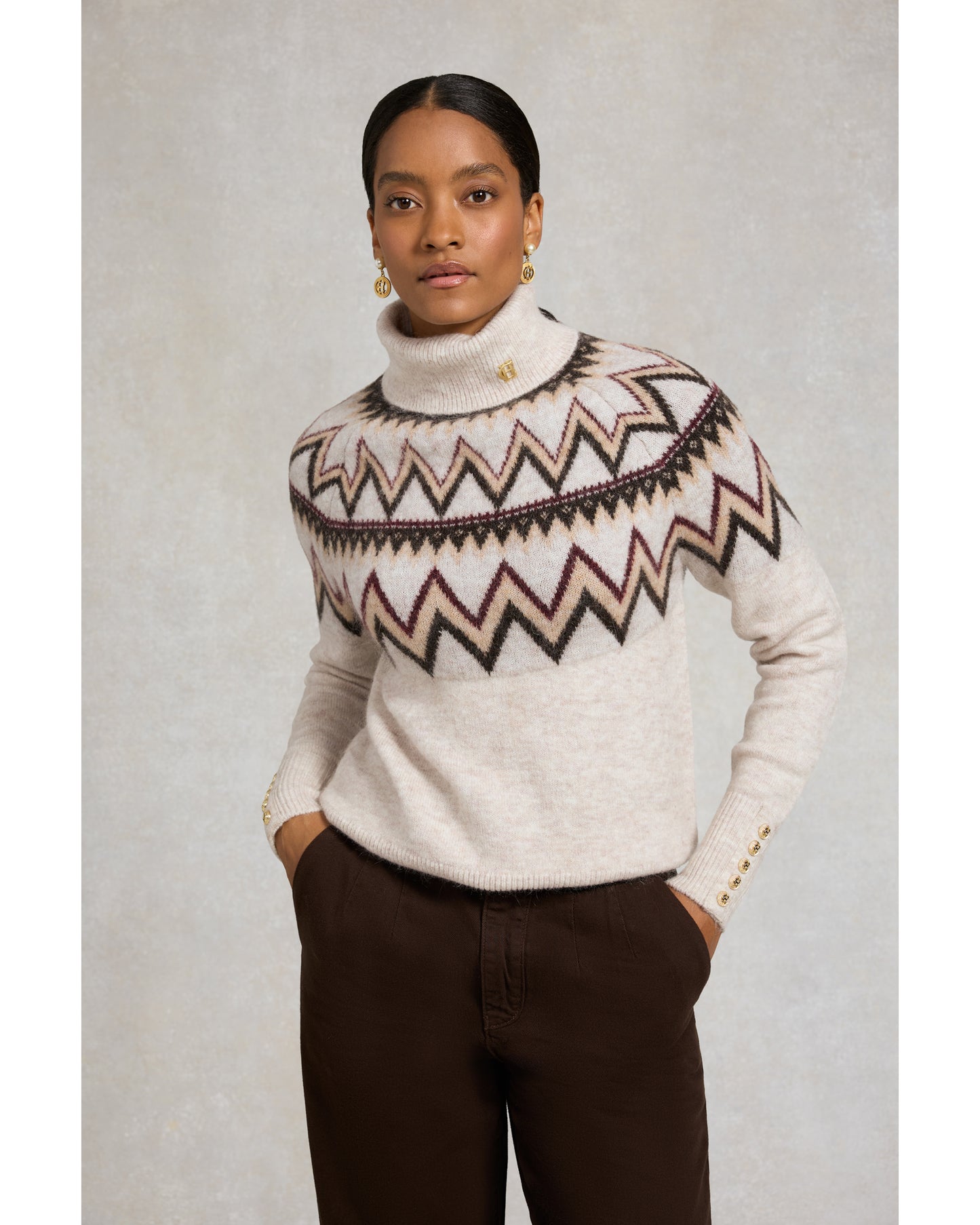 Alice Roll Neck Knit