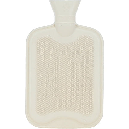 Fenland Curly Wool Hot Water Bottle Cover - Beige 2L