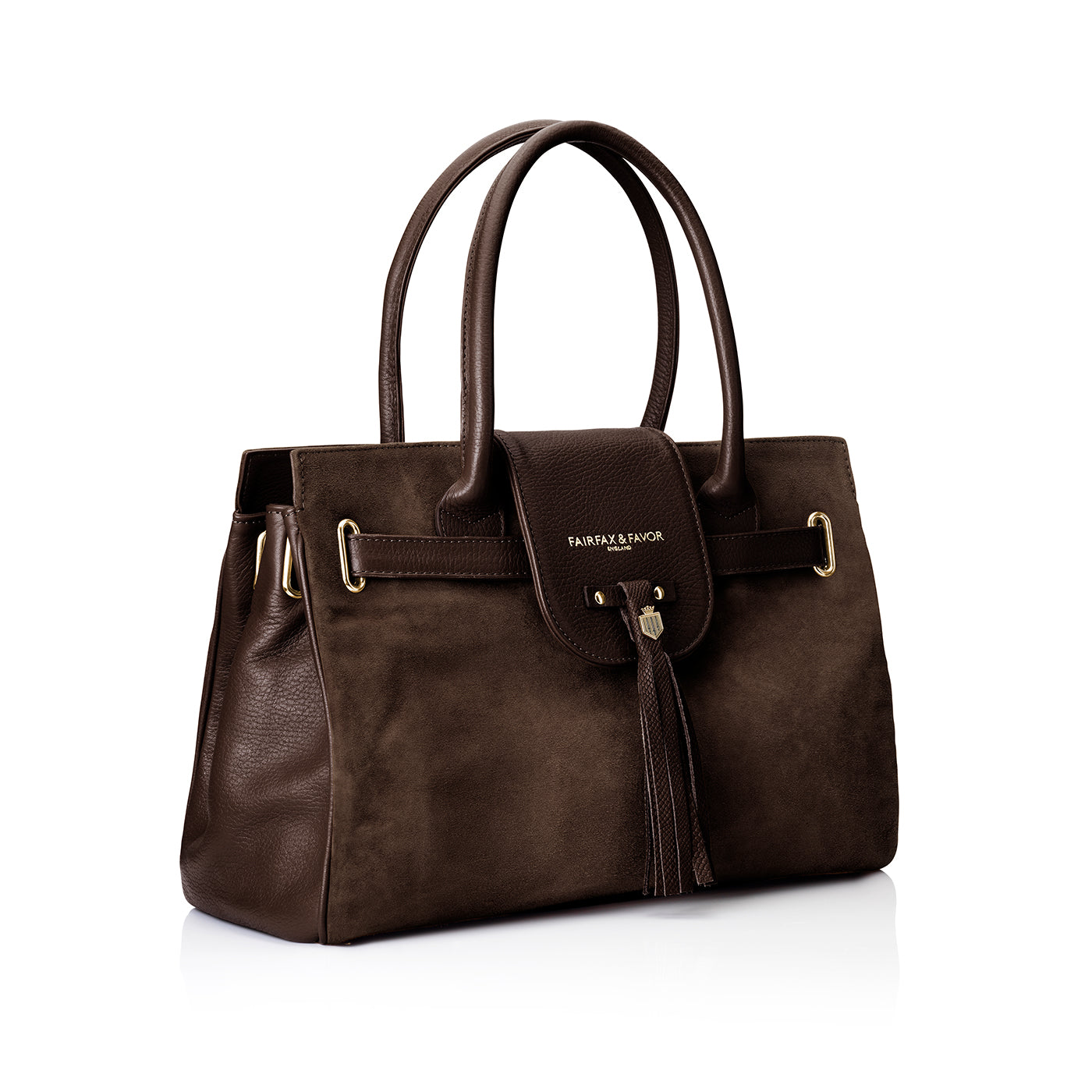 Windsor Leather and Suede Handbag