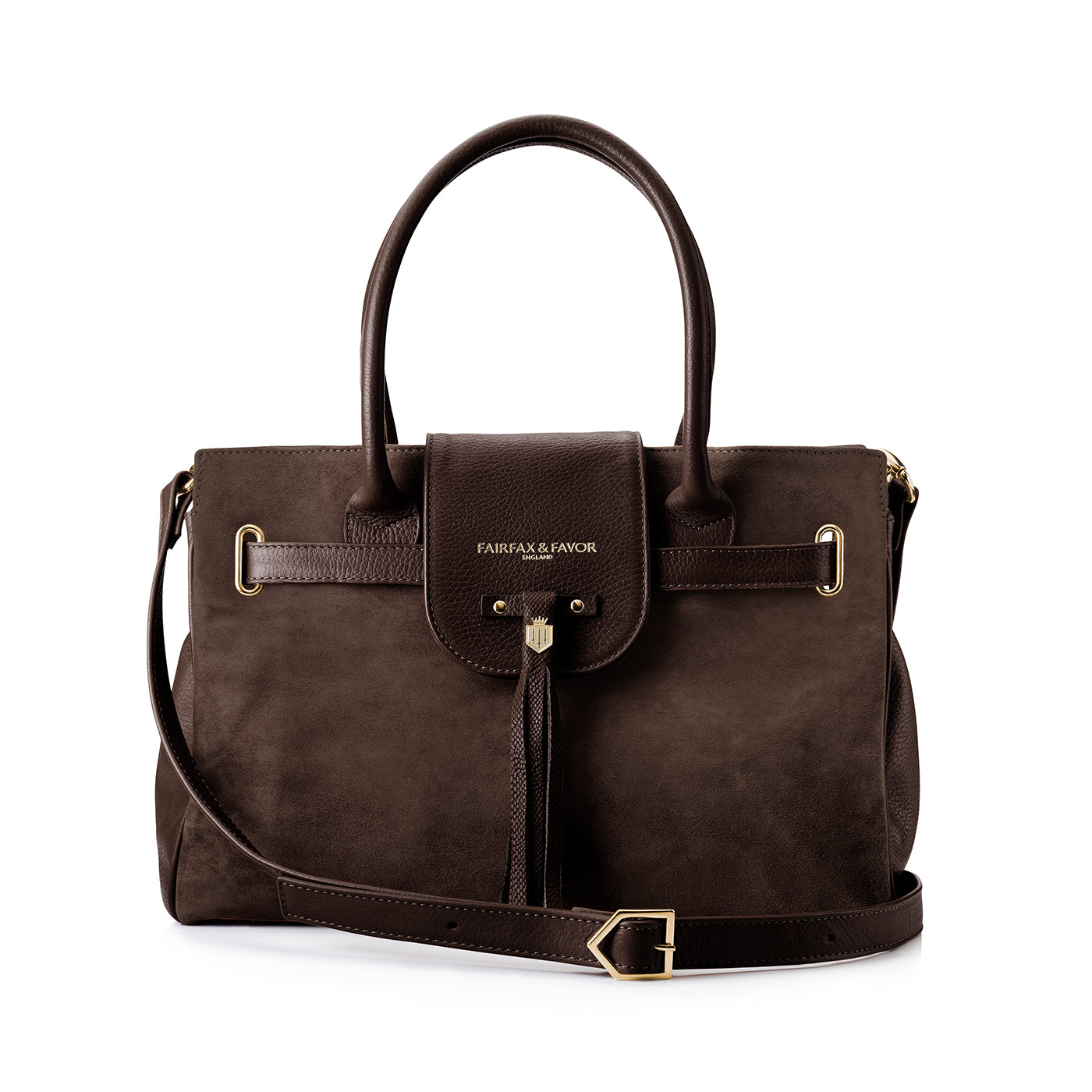 Windsor Leather and Suede Handbag