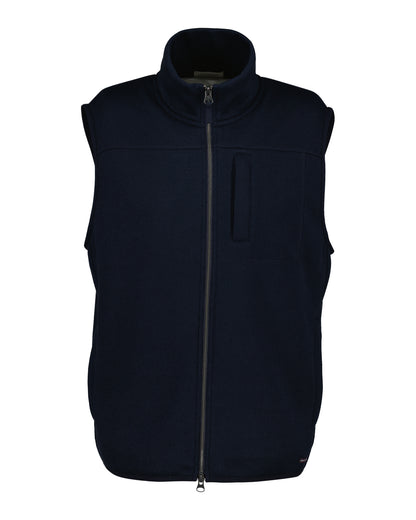 ZIPPED FLEECE VEST