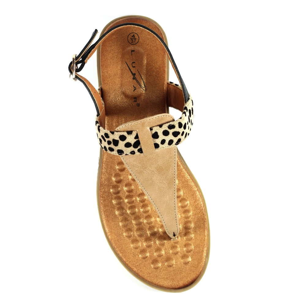 Lunar Gina Beige Sandal