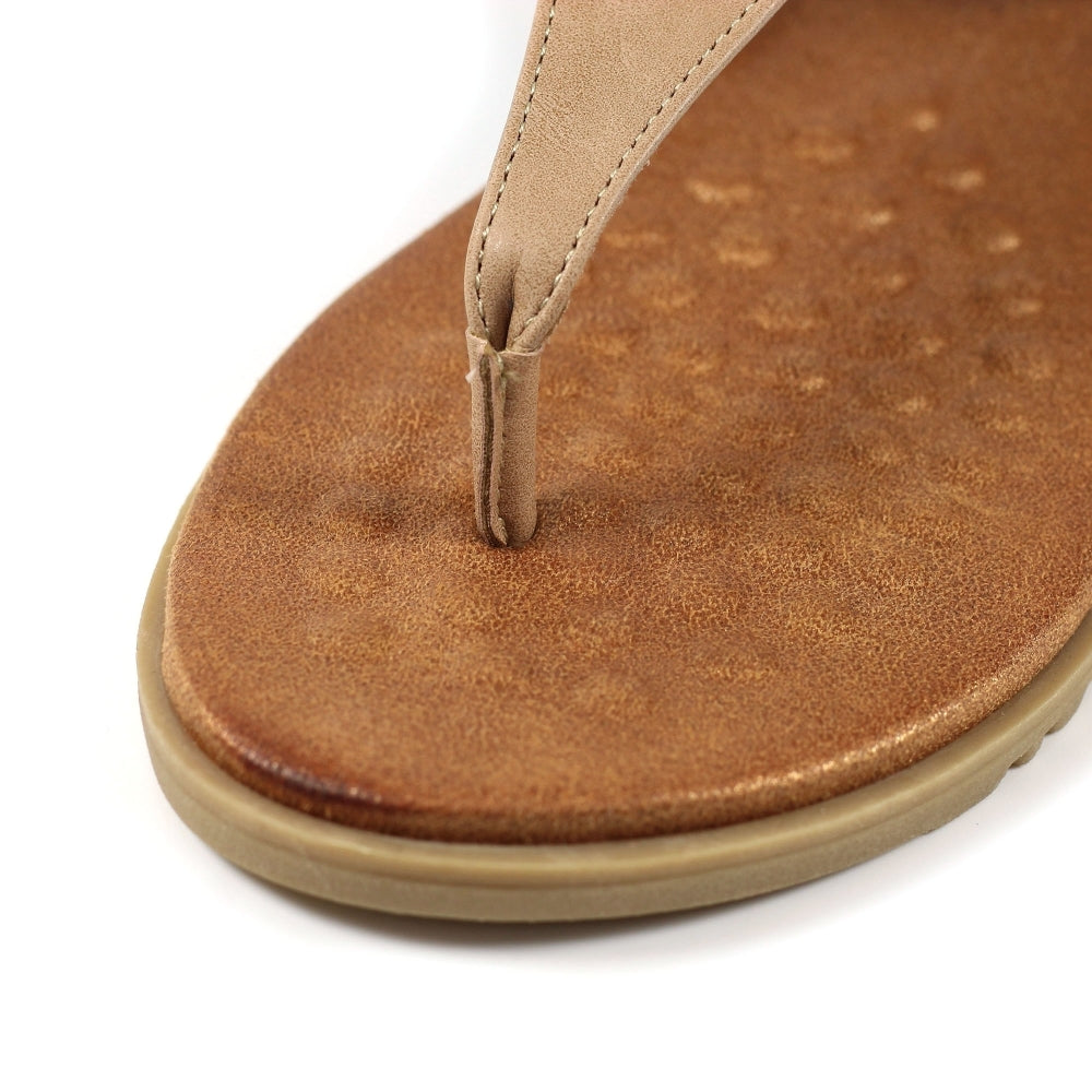 Lunar Gina Beige Sandal