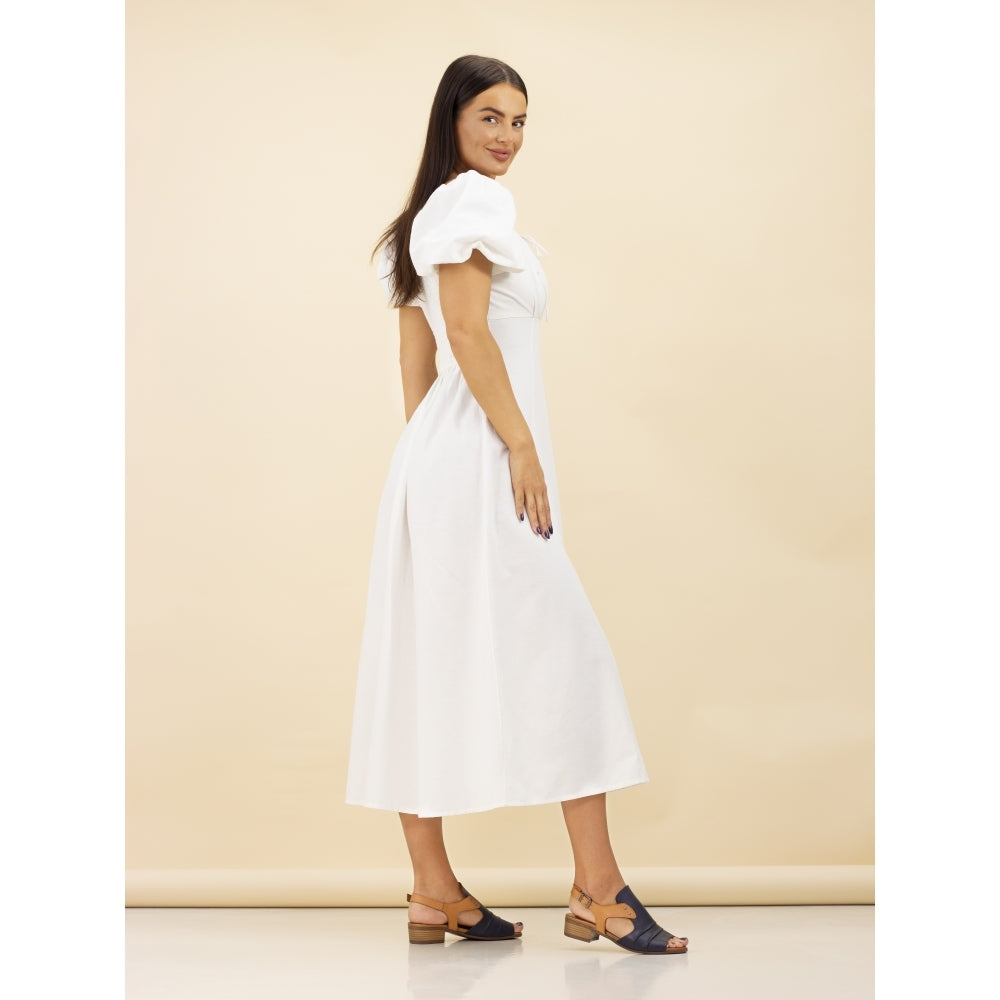 Lunar Jaden Navy Leather Sandal