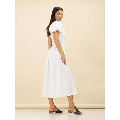 Lunar Jaden Navy Leather Sandal