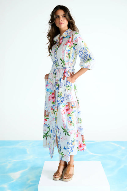 Floral Print Maxi Dress