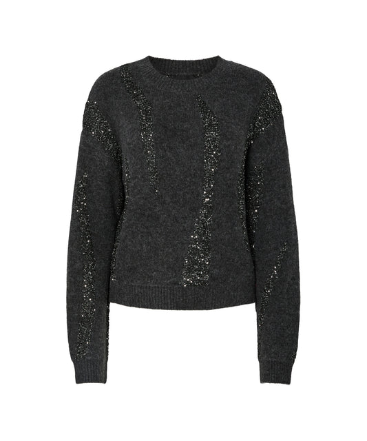 PCRADA Sequin Knit Top