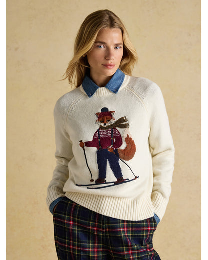 Jonty Ski Intarsia Knitted Jumper