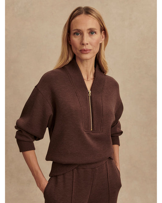 Sally Half Zip Sweat
