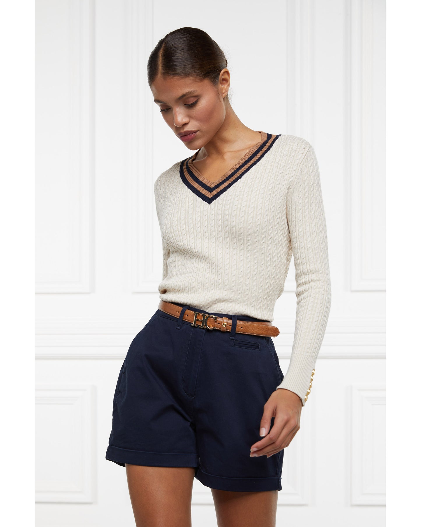 Zoe Quarter Zip Knit