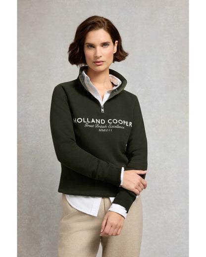 Sporting Goods Zip Henley