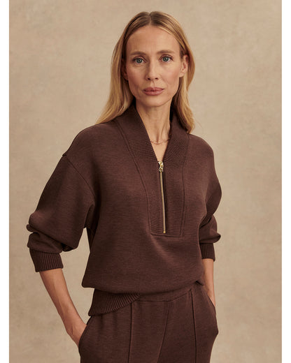 Sally Half Zip Sweat
