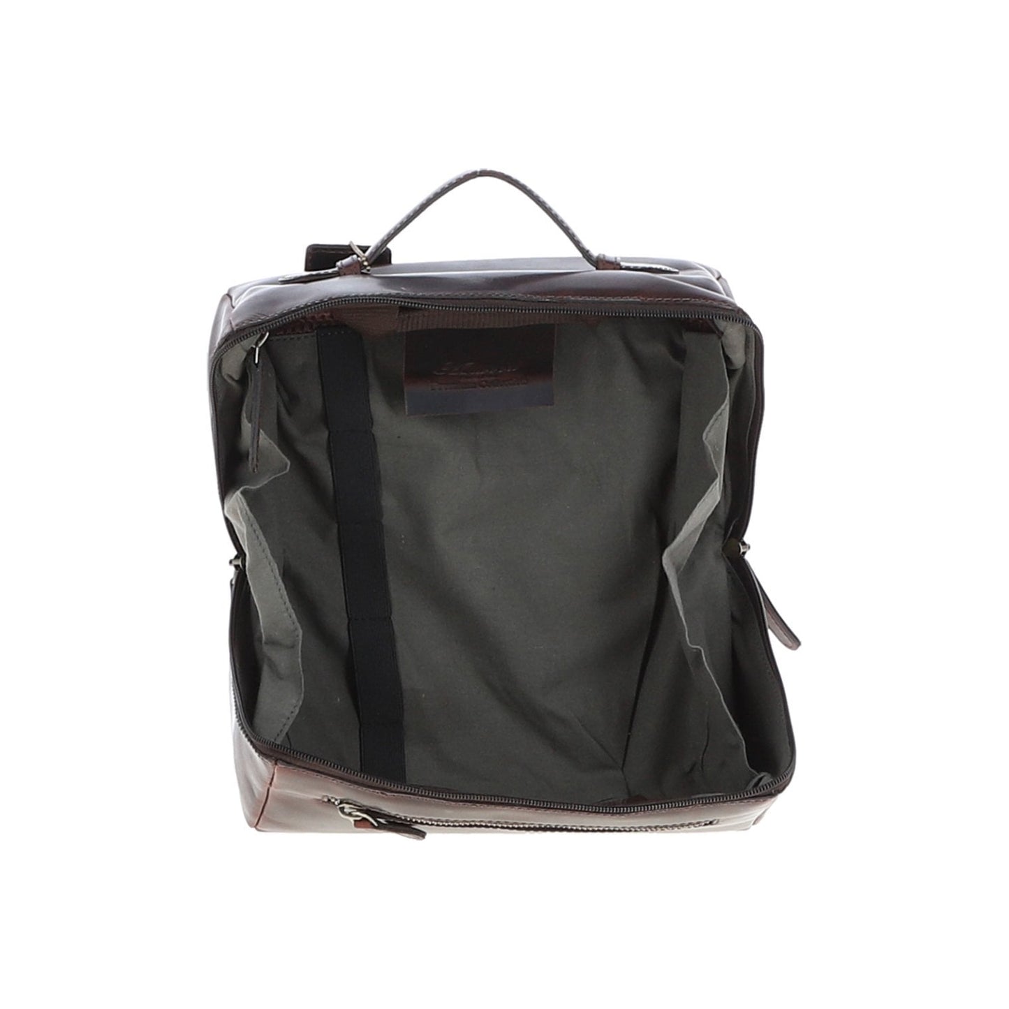 Leather Washbag Brown: K-49
