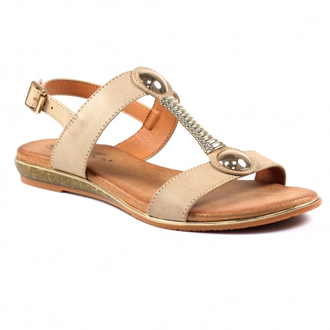 Renoir Beige Sandal