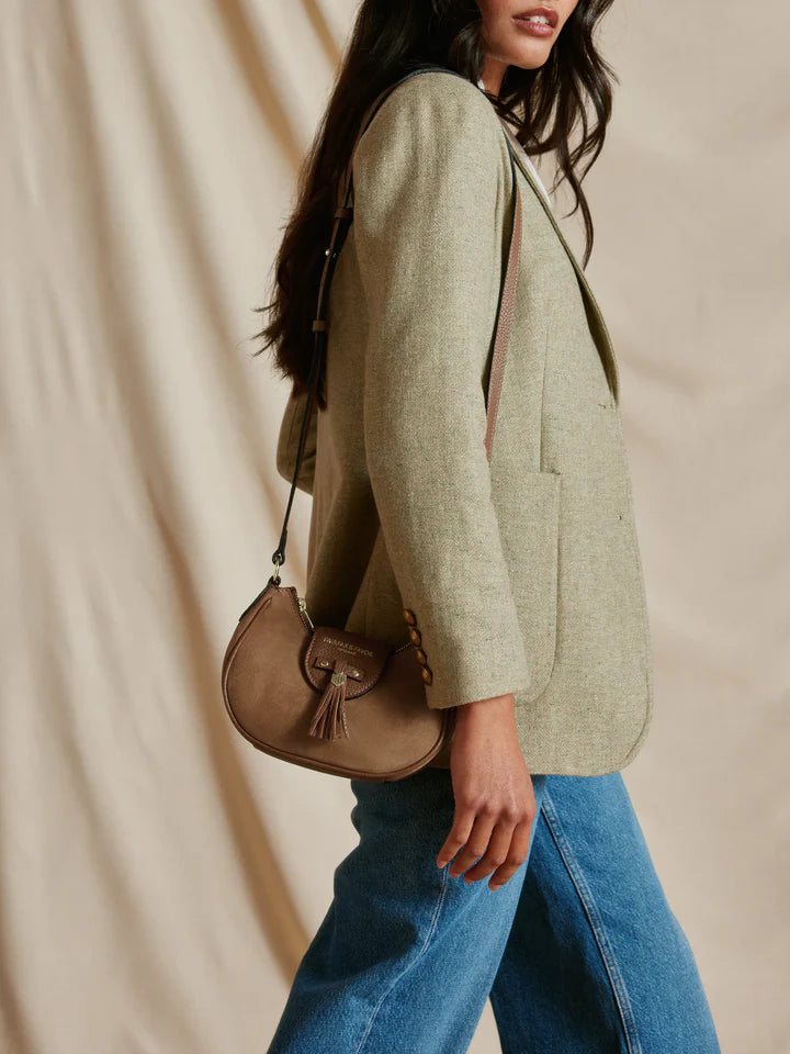 Micro Windsor Cross Body Suede