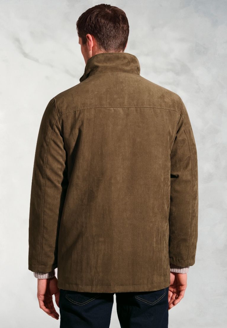 Niven Dark Sand Padded Jacket