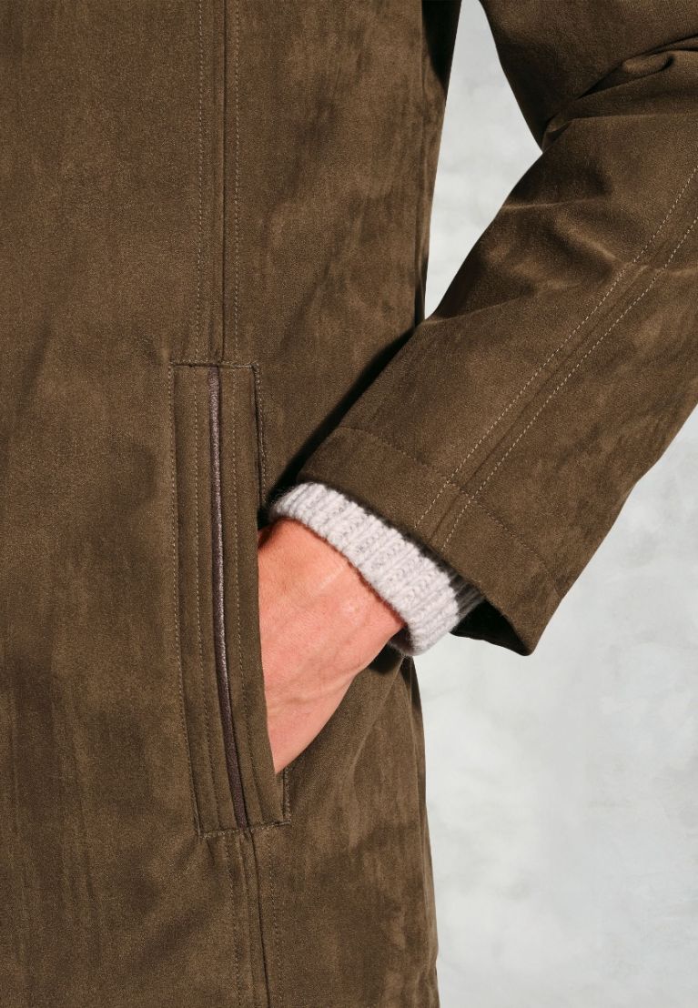 Niven Dark Sand Padded Jacket