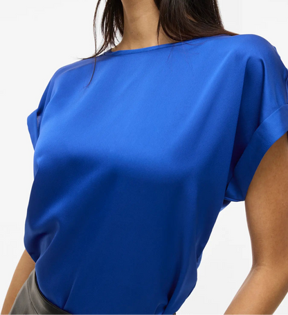 VIELLETTE SHORT SLEEVED TOP