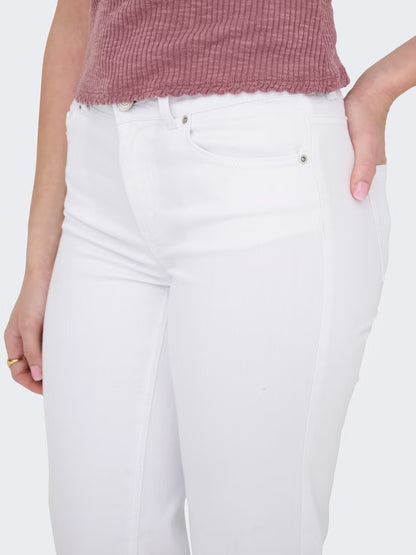 Blush Mid Straight Jeans