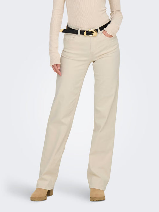 Blush Mid Straight Jeans