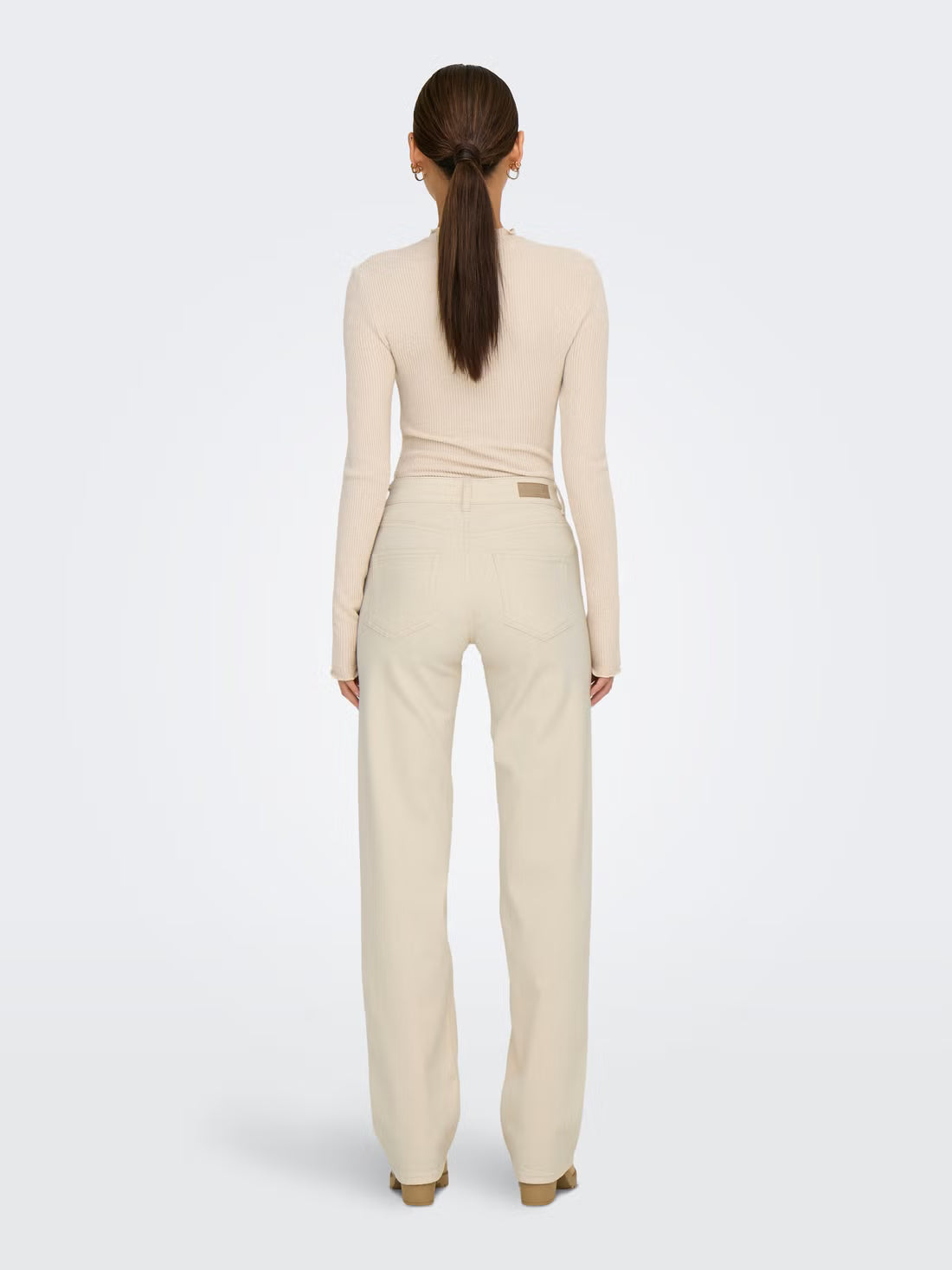 Blush Mid Straight Jeans