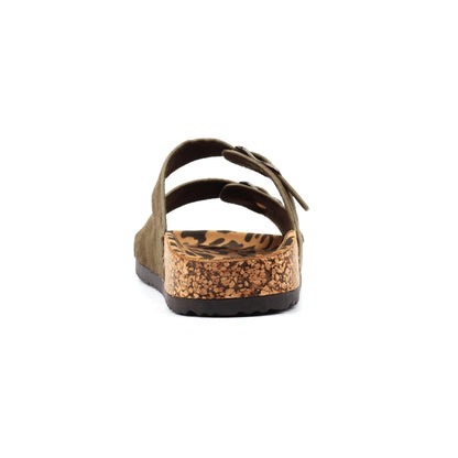Pecan Green Sandal