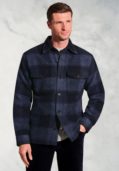 Roberts Blue Check Overshirt