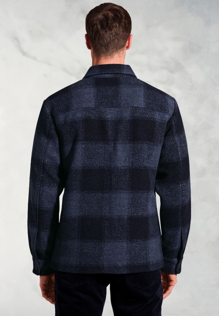 Roberts Blue Check Overshirt