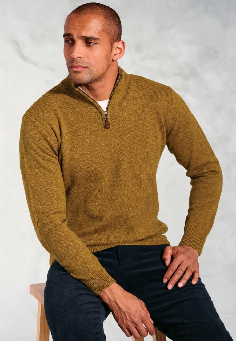 Rutherford Zip Neck