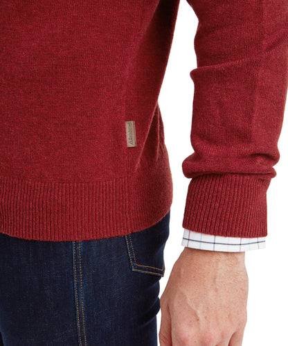 Lewis Lambswool 1/4 Zip Jumper