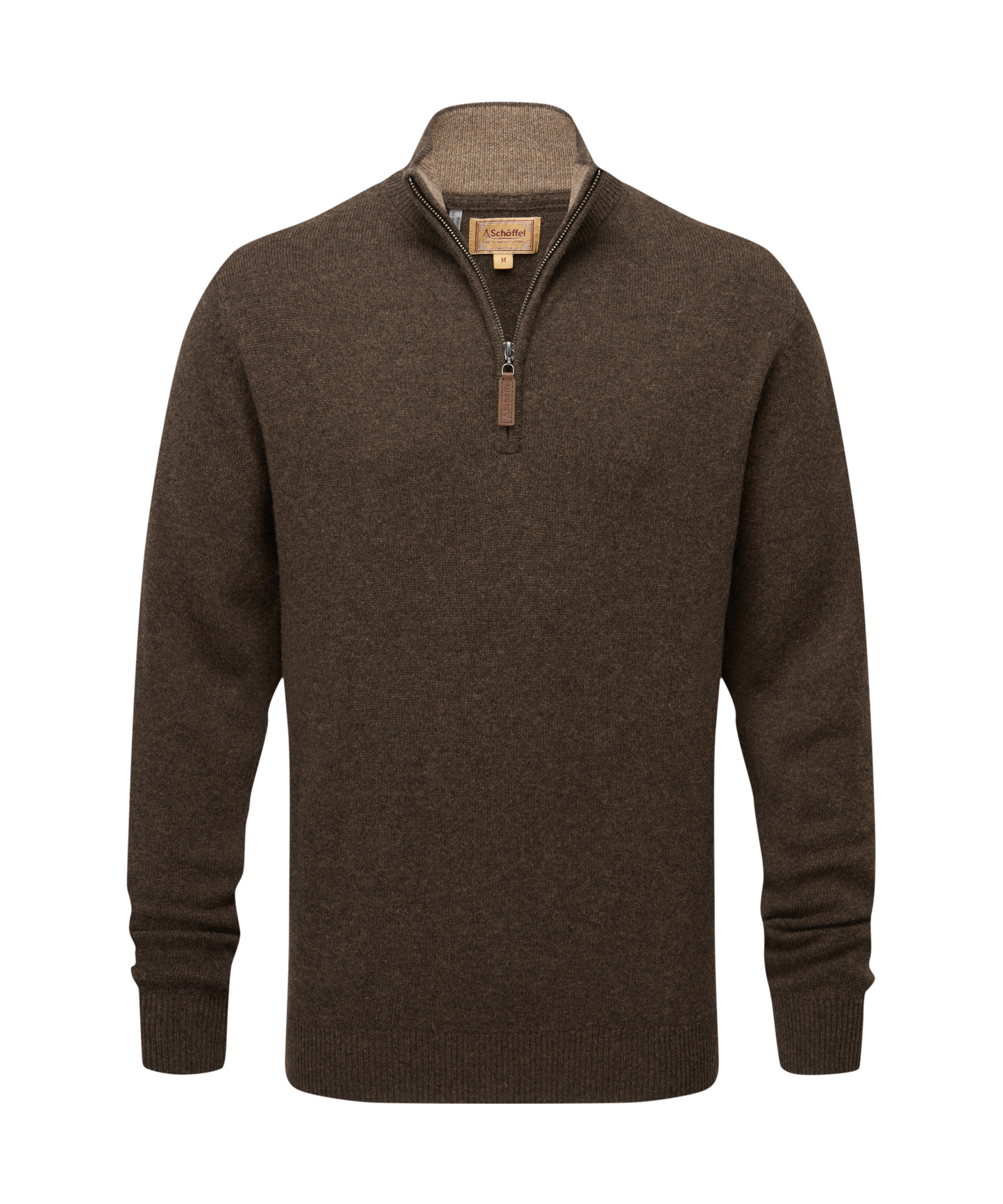 Lewis Lambswool 1/4 Zip Jumper